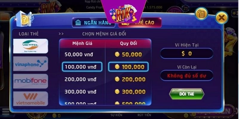 Hướng dẫn chi tiết quy trình rút tiền RIKVIP cho bet thủ